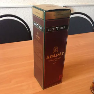 Ararat brandy 7 years 40% 0.7L — photo 7