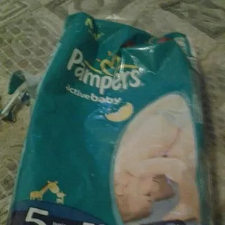 Pampers Active Baby Junior Jumbo Diapers 5 from 11kg to 18kg 58pcs — photo 3