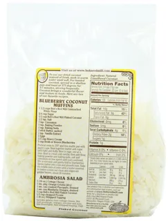 Bobs Red Mill пластівці кокоса несолодкі, 4 - 12 унцій — фото 17