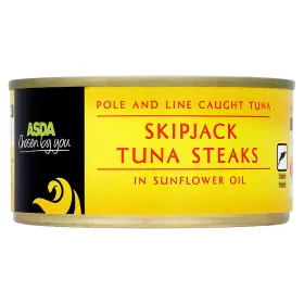 Asda Chosen By You Striped Tuna Steaks in Sunflower Oil