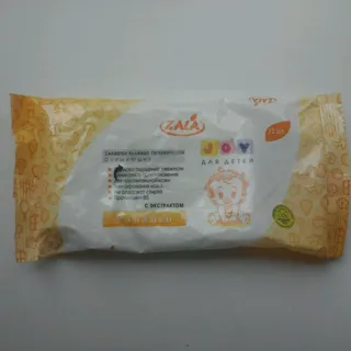 Zala Joy Wet Wipes with Chamomile Extract 72 pcs — photo 2
