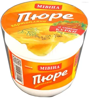 Mivina potato puree with chicken flavor and herbs 37g — photo 3