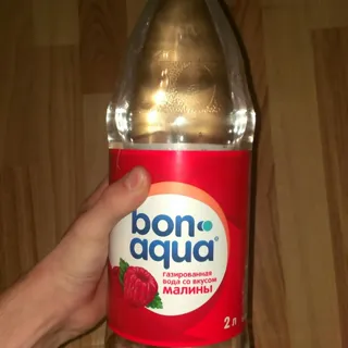 Bon-aqua Raspberry Flavored Sparkling Drinking Water 2L — photo 2