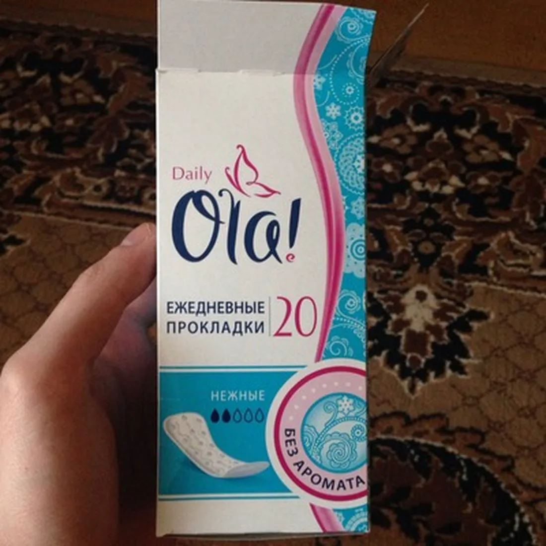 Ola! Daily sanitary pads 20 pcs