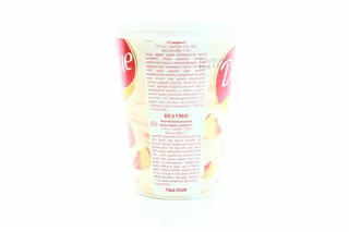 Dolce Peach Quark Dessert 4% Plastic Cup 400g — photo 3
