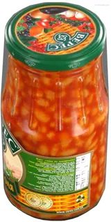 Veres Ukrainian Style Beans Glass Jar 550g — photo 2