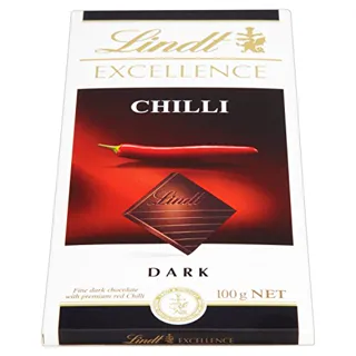 Lindt Excellence Dark Chocolate with Chili Extract 100g Bars — photo 6
