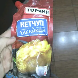 Torchyn Ketchup with Garlic 300g — photo 11