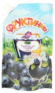 Blueberry Jam with Sugar 250g Doy-pack — photo 3
