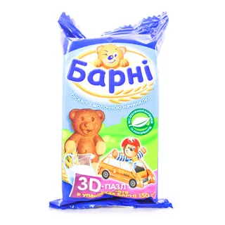Barny Bear Biscuit with Milk Filling Flow Pack 30g — photo 4