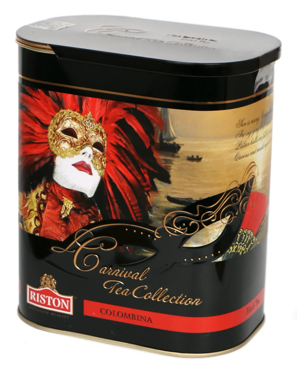 Riston Tea 125g Kolombina Masks tin