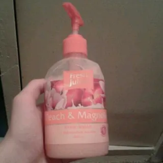 Fresh Juice Peach and Magnolia Liquid Cream Soap with Dispenser 460ml — photo 3