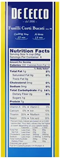 De Cecco Fusilli Corti Bucati Pasta, 16 oz (5 pack) — photo 4
