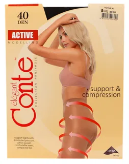 Women's Active Conte 40 Tights size 5 nero — photo 3