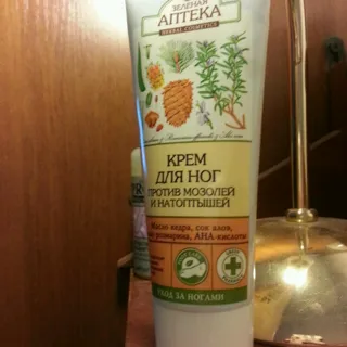 Zelenaia Apteka Foot Cream Against Calluses and Corns 75ml Tube — photo 4