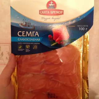 Lightly Salted Salmon Fillet Slices 100g — photo 4