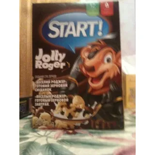Start Breakfast Happy Roger cereal flakes box 300g — photo 5