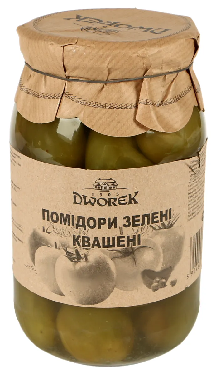 Dvorek Sauerkraut Green Tomatoes 880g
