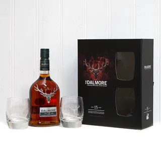 Dalmore Scotch Whisky Malt 15 Year Glass Gift Pack 70ml — photo 5