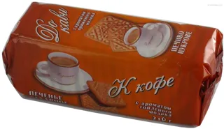 Roshen To Coffee Cookies with Baked Milk Flavor 210g — photo 2