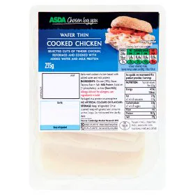 Asda Chosen By You Вафлі Тонкі з вареною куркою