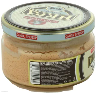 Santa Bremor Cod Roe Delicacy Glass Jar 180g — photo 2