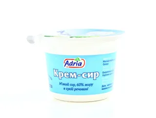 Adria Soft Cream Cheese 60% 100g Plastic Cup — photo 2