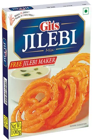 100г | JALEBI автомікс індійської кухні солодкий виріб ЛЕГКО СВІТ кренделі