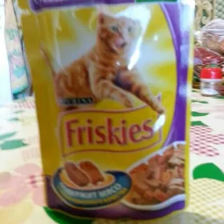 Friskies Adult Cat Food with Beef and Lamb in Sauce 100g — photo 8