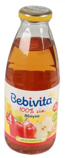Bebivita Apple Juice from 4 months glass bottle 0.5 L — photo 8