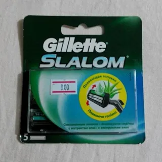 Gillette Slalom Replacement Razor Cartridges 5 pcs — photo 4