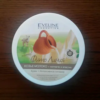 Eveline Body Cream Goat Milk + Collagen and Elastin Fito Liniya 210ml — photo 3