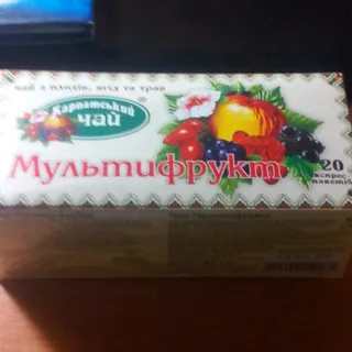 Karpatskyi Chai Multifruit Fruit, Berry and Herb Tea Bags 20x2g — photo 7