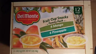12 Updates Delmonte Garden Quality Cup Fruit Snacks Family Pack 6 Mango 6 Pineapple — photo 2