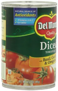 Del Monte Diced Tomatoes Basil, Garlic & Oregano, 14.5 oz (Pack 8) — photo 3