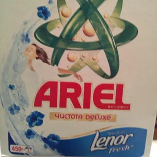 Пральний порошок Ariel Lenor Ефект Повітряної Свіжості автомат 450г — фото 3