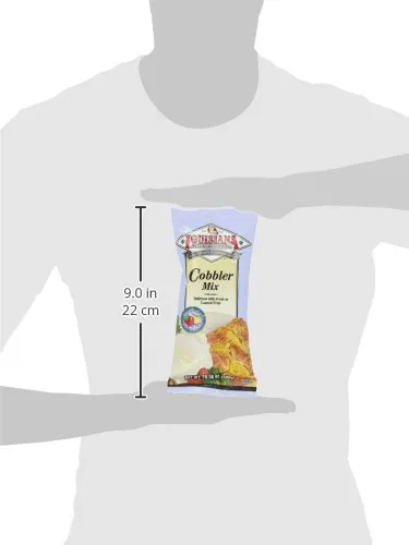 Louisiana Fish Fry Cobbler Mix, 10.58 oz (Pack 12)