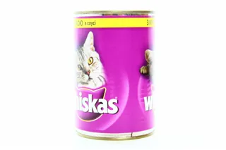 Whiskas wet food for adult cats with Chicken in sauce tin 400g — photo 2