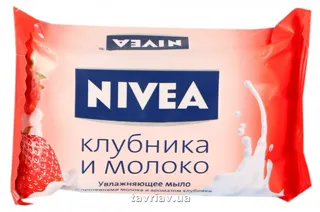 Nivea Strawberry and Milk Moisturizing Soap 90g — photo 5