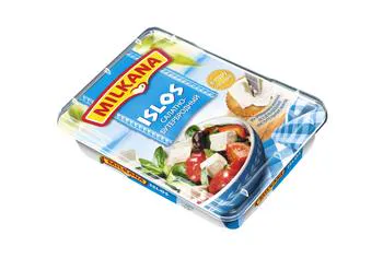 Milkana Islos brined salad and sandwich cheese 41% 180g tub