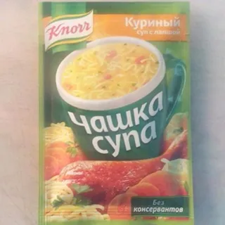 Knor Cup Soup 13g Chicken with Noodles — photo 3