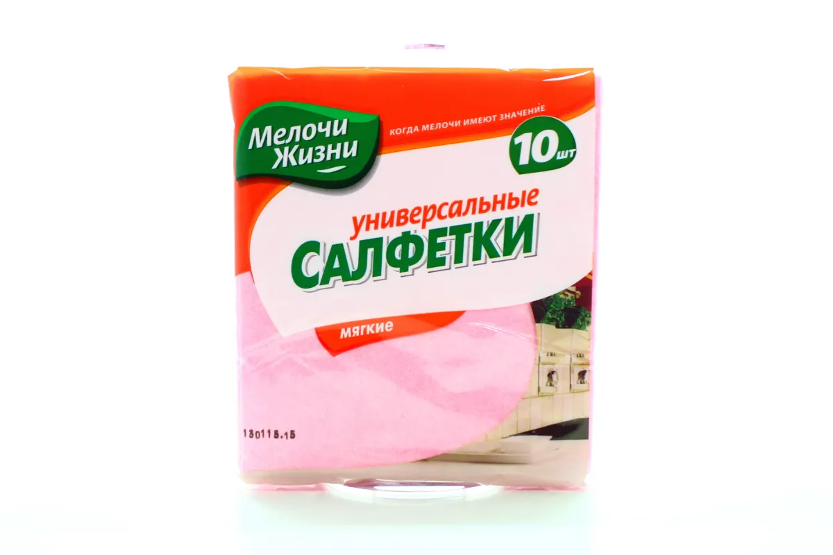 Серветки універсальні Мелочи Жизни10шт/уп