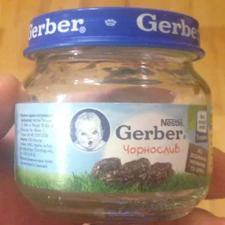 Gerber Prune Puree for Children Glass Jar 80g — photo 4