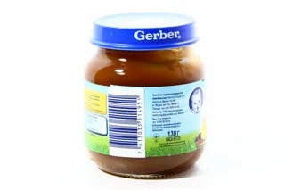 Gerber Apple and Prune Puree Glass Jar 130g — photo 2