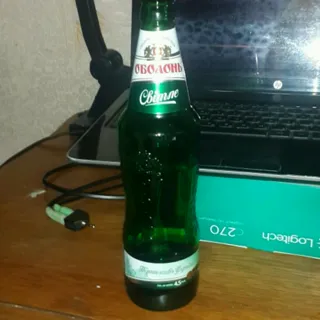 Obolon Light Beer 4.5% Glass Bottle 0.5L — photo 8