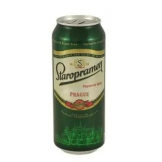 Staropramen Light Beer 4.2% 0.5L Can — photo 7