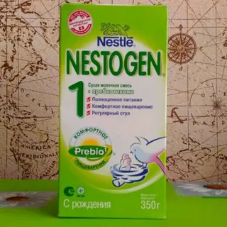 Nestle Nestogen 1 Dry Milk Mix with Prebiotics for Babies from Birth 350g — photo 5