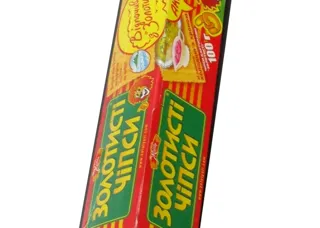 Zhaivir Zolotysti Potato Chips Aspic with Horseradish Flavor 100g — photo 2
