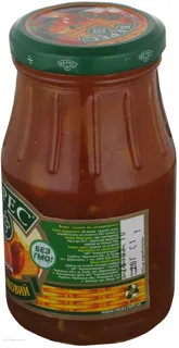 Veres Peach jam 400g glass jar — photo 3
