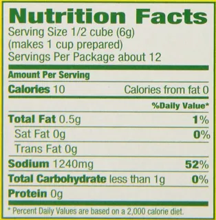 Knorr Broth Cube, Chicken 2.5 oz, 6 pack — photo 3